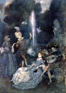 月明かり 作： Edmund Dulac