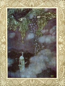 オマル・ハイヤームのルバイヤート 絵：エドモンド・デュラック 作： Edmund Dulac