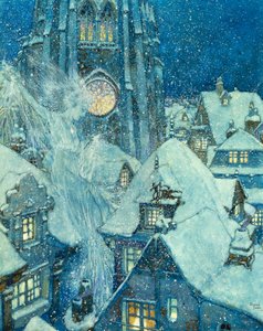 雪の女王 作： Edmund Dulac