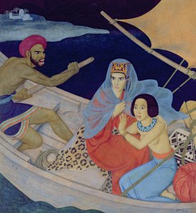 ゼノビア、パルミラの女王 作： Edmund Dulac