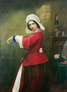 フランスの衣装の女性、1857 作： Edmund Harris Harden