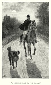 シャーロット・ブロンテ著「ジェーン・エア」の挿絵（彫刻）。 作： Edmund Henry Garrett