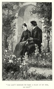 シャーロット・ブロンテ著「ジェーン・エア」の挿絵（彫刻）。 作： Edmund Henry Garrett