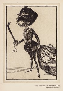 カイザーの花輪ホーエンツォレルン家の希望（リトグラフ） 作： Edmund Joseph (after) Sullivan