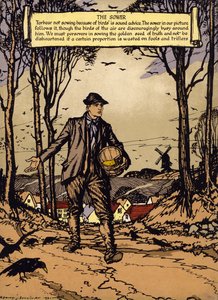 The Sower（カラーリトグラフ 作： Edmund Joseph Sullivan