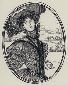 テニスン、「公正な女性と他の詩の夢の実例」 作： Edmund Joseph after Sullivan