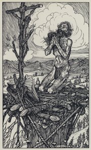 テニスン、「公正な女性と他の詩の夢の実例」 作： Edmund Joseph after Sullivan