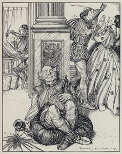 テニスン、「公正な女性と他の詩の夢の実例」 作： Edmund Joseph after Sullivan