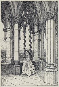 テニスン、「公正な女性と他の詩の夢の実例」 作： Edmund Joseph after Sullivan