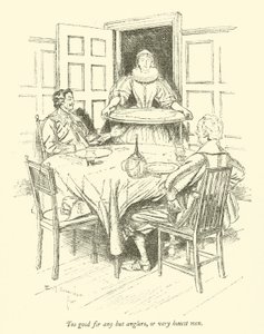 釣り人、または非常に正直な男性以外にはあまりにも良い 作： Edmund Joseph after Sullivan