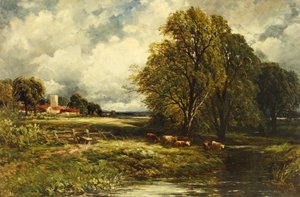 風景 作： Edmund Morison Wimperis
