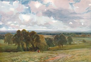 サセックス、c1870-1900、1906。 作： Edmund Morison Wimperis