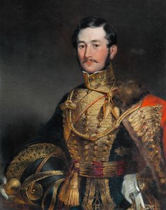 イーストベリーのキャプテンFファーカーソン、ドーセット、7世ハサーズ、1836 作： Edmund Thomas Parris