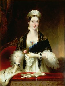 オペラ座のビクトリア女王（1819-1901） 作： Edmund Thomas Parris