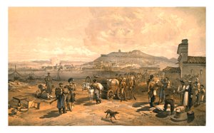 北からのカーチ、1855年。 作： Edmund Walker