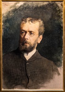 テレマコ・シニョリーニの肖像 作： Edoardo Gelli