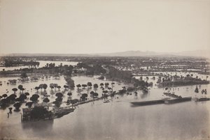 アヴィニョン 1856 年の洪水 アヴィニョン、1856 年。