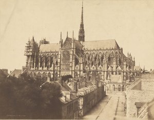アミアン大聖堂 作： Édouard Baldus