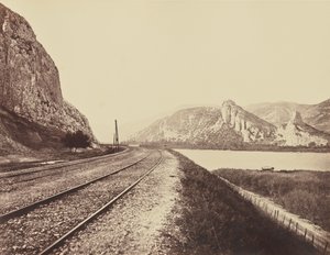 ドンゼール峠への入り口 作： Édouard Baldus