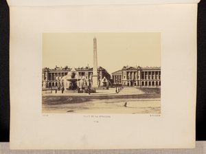 コンコルド広場（45番） 作： Édouard Baldus
