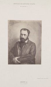 シリーズヒストワールデアーチストヴィヴァンツからのポールシェナバードの肖像c。 1852 作： Édouard Baldus
