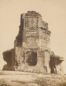 [廃墟、トゥール・マニュ］ 作： Édouard Baldus