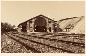ロンゴー駅 作： Edouard Denis Baldus