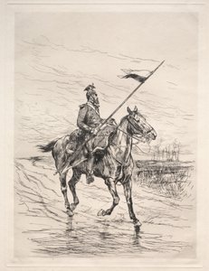 ウーラン。 作： Jean Baptiste Edouard Detaille