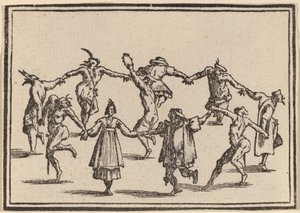 ダンス 作： Edouard Eckman after Jacques Callot