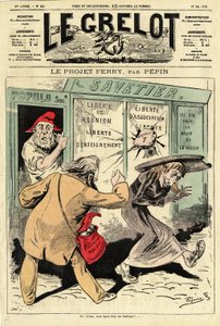 ル・グレロ」423号の表紙 作： Edouard Guillaumin Pepin