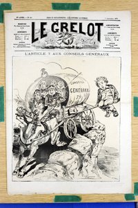 Le Grelot」439号の表紙、Satirique en Couleurs 作： Edouard Guillaumin Pepin