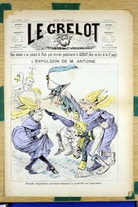 Le Grelot」835号の表紙、Satirique en Couleurs
