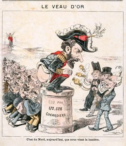 Le Grelot」889号の表紙、Satirique en Couleurs。
