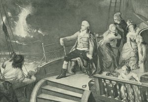 ハイドンが彼の創造物を構成している（グラビア） 作： Edouard Jean Conrad Hamman