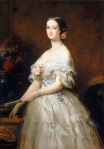 Eugéniede Montijo、フランス皇后 作： Edouard Louis Dubufe