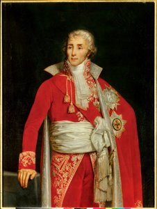 オトラント公爵ジョセフ・フーシェ（1759-1820）の肖像（警察大臣の服装で） エドゥアール・ルイ・デュビュフ（1820-1883）による絵画。19世紀の作品。ディム。1,31 x 0,98 m。 作： Edouard Louis Dubufe