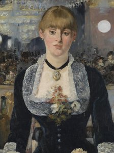 Folies-Bergereのバー、1881-82（2536の詳細） 作： Édouard Manet