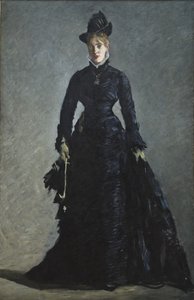 パリの女性（キャンバスに油彩） 作： Édouard Manet