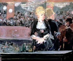 フォリーベルジェールのバー、1881 作： Édouard Manet
