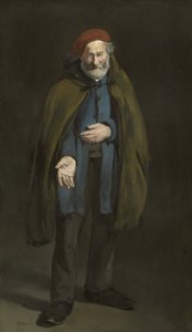 ダッフルコートの乞食 作： Édouard Manet