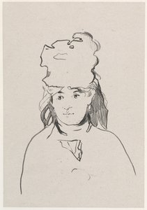 ベルト・モリゾ、1872年。