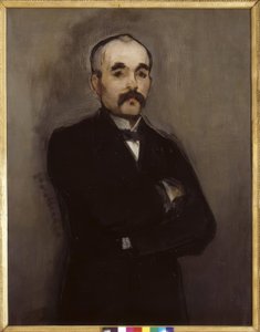 クレマンソーの肖像 作： Édouard Manet