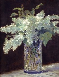 ライラックの花束 作： エドゥアールマネ
