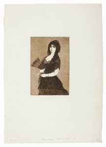 エキゾチックフラワー（マンティラの女） 作： Édouard Manet