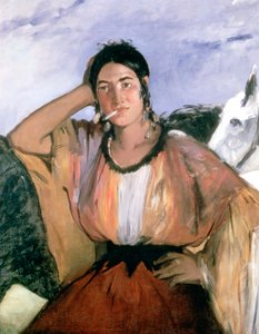 タバコのジプシー、1862 作： Édouard Manet