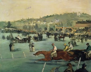 競馬、1872 作： Édouard Manet