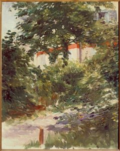 紅葉の家 作： Édouard Manet