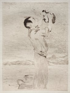 水のビルダー。 作： Édouard Manet