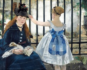 鉄道 作： Édouard Manet
