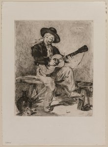 ル・ギタレロ 作： Édouard Manet